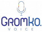 GromKo. Voice logo